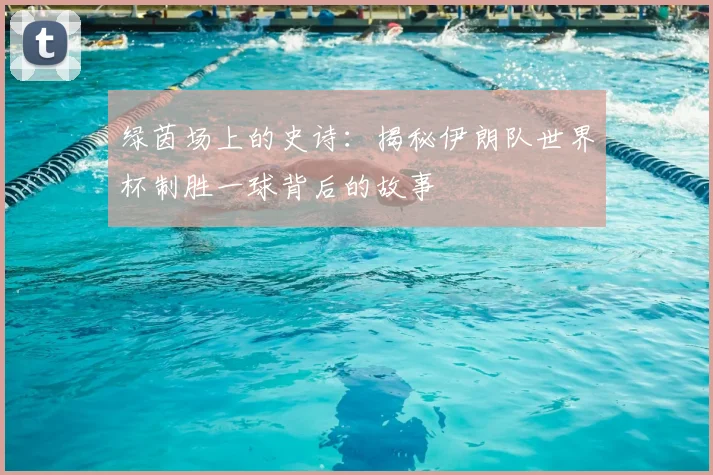 绿茵场上的史诗:揭秘伊朗队世界杯制胜一球背后的故事