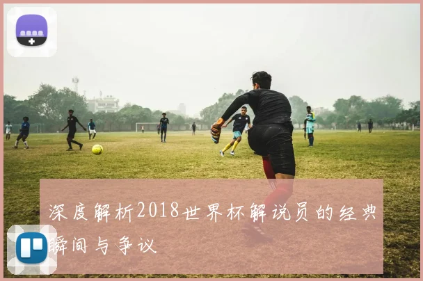 深度解析2018世界杯解说员的经典瞬间与争议