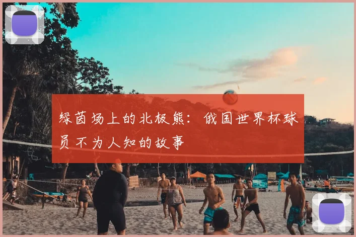 绿茵场上的北极熊:俄国世界杯球员不为人知的故事